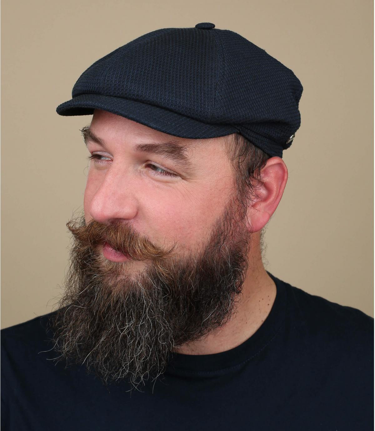 newsboy cap blue Haley navy